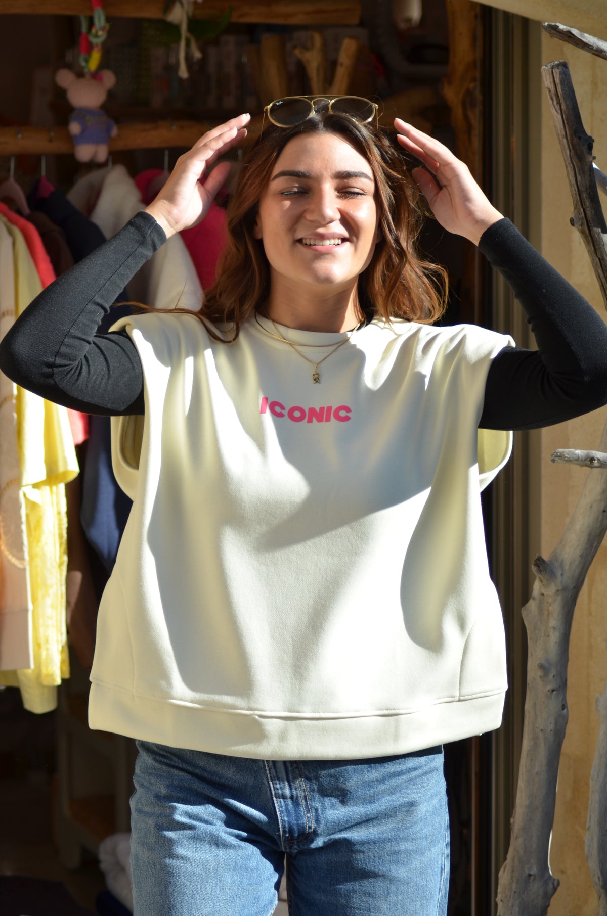 " Iconic " sans manche 2 coloris