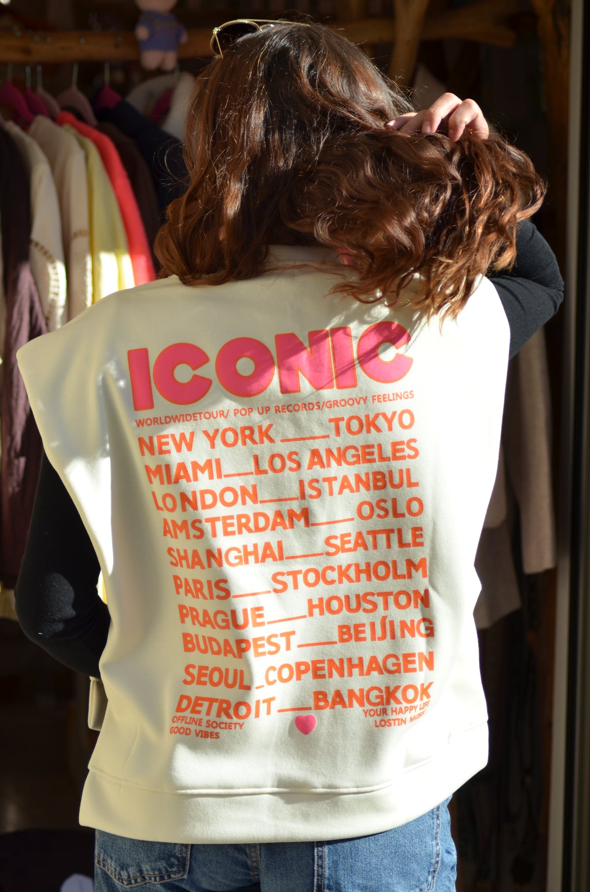 " Iconic " sans manche 2 coloris