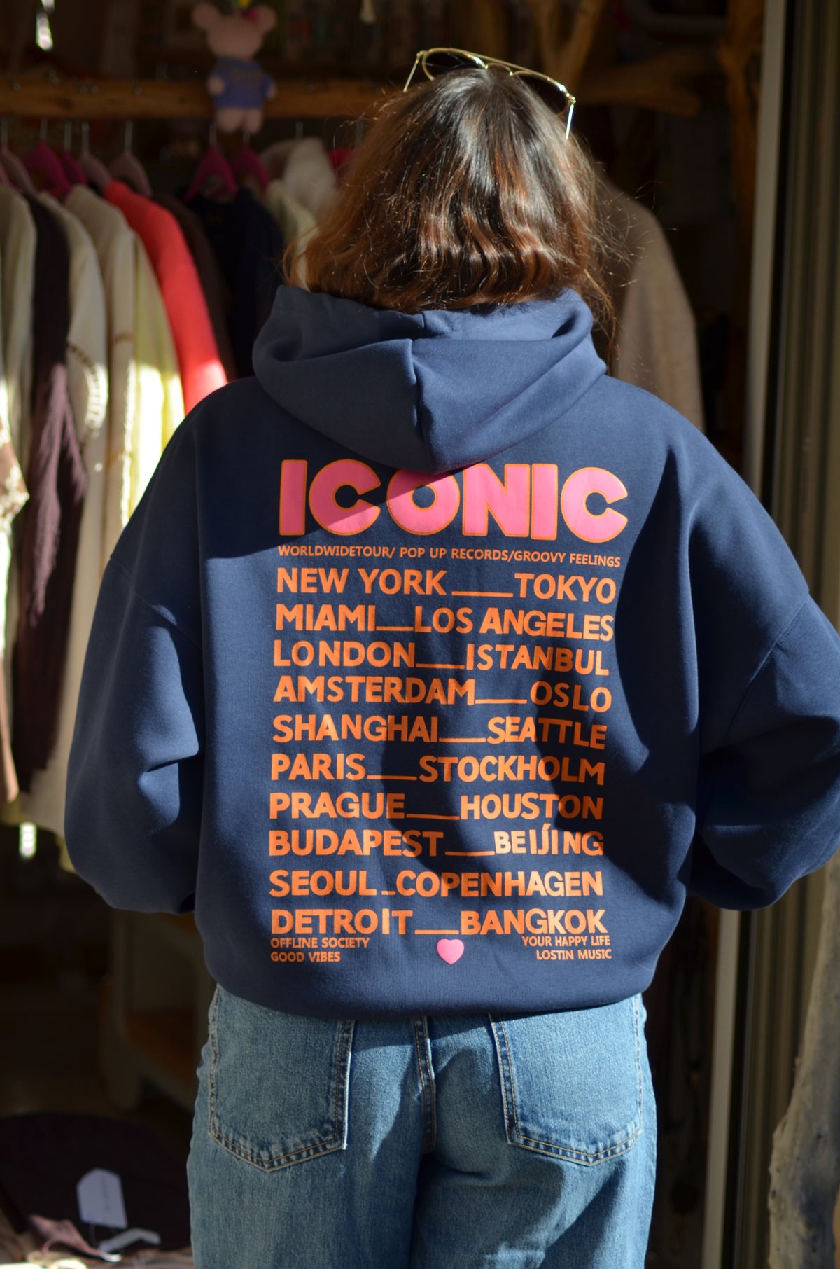 " Iconic " Capuche 2 coloris