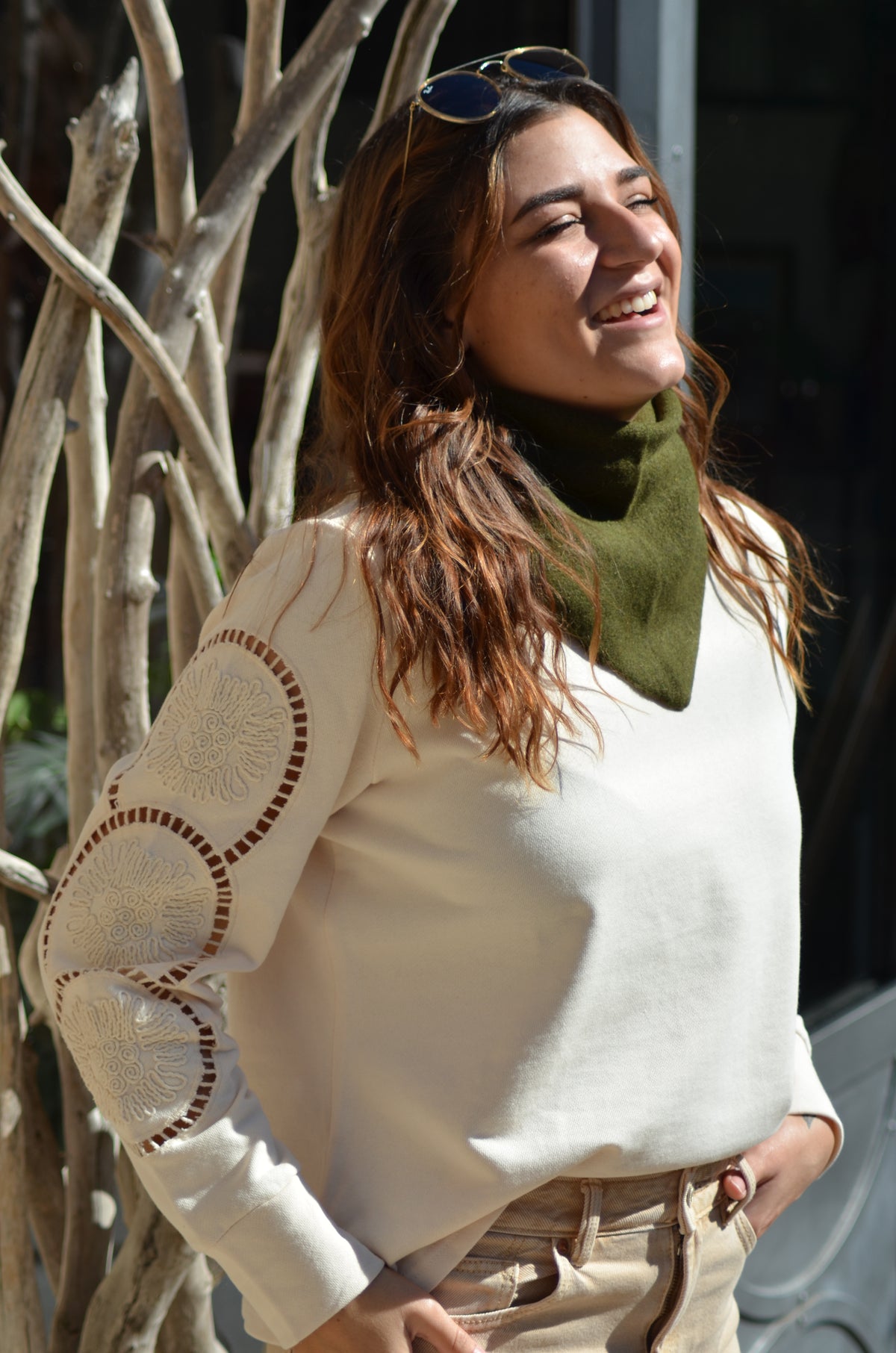 Foulard petit " Nina " 3 coloris