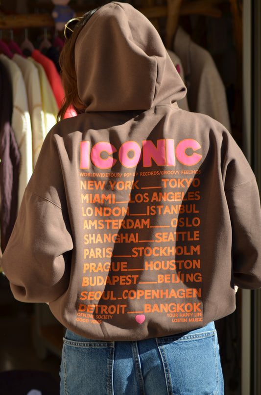 " Iconic " Capuche 2 coloris