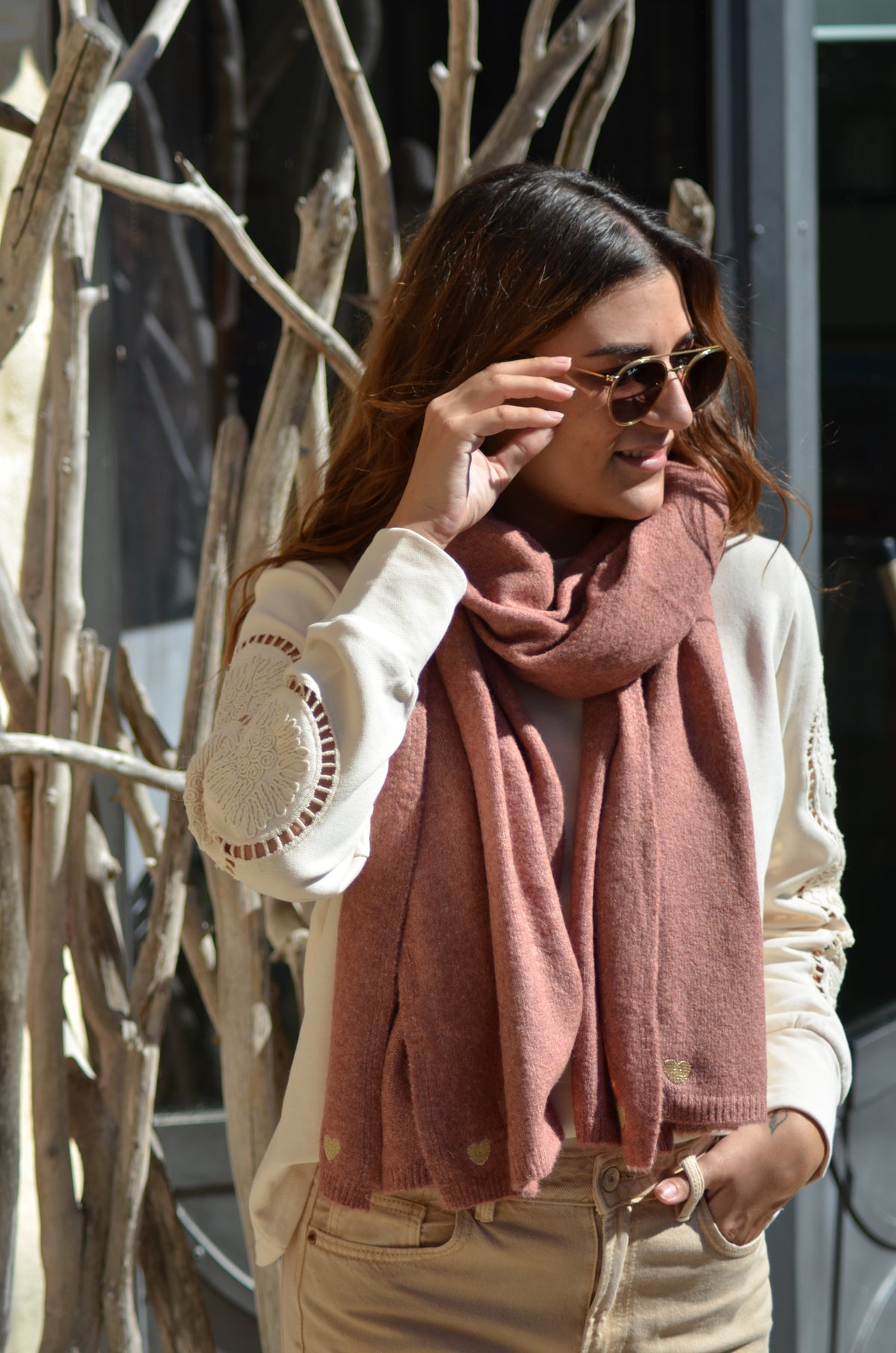 Echarpe " Mathilde " 3 coloris